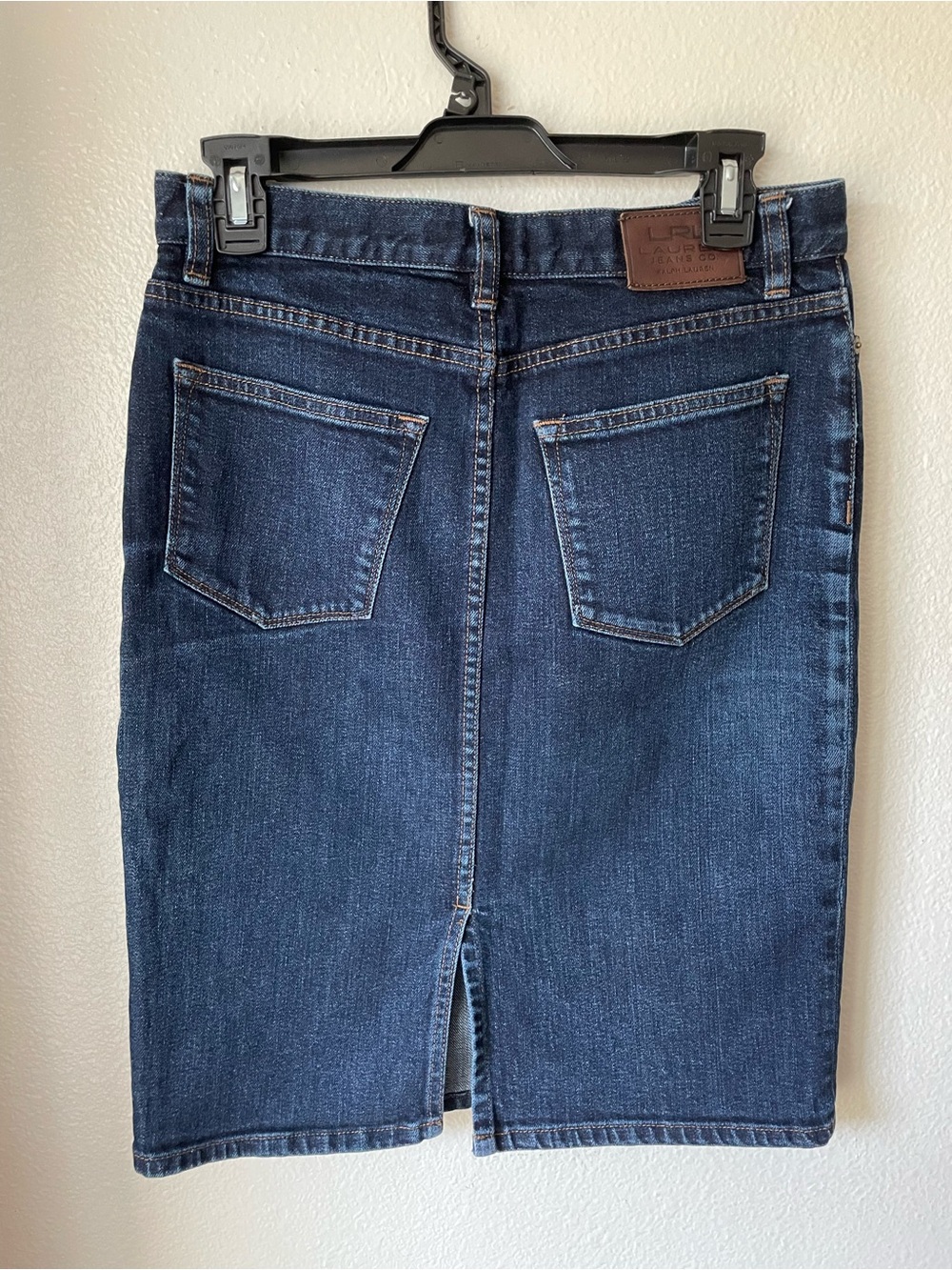 Lauren Ralph Lauren jeans denim skirt - Picture 2 of 3